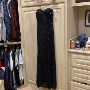 Beautiful Black Evening Gown or Special Occassion Dress